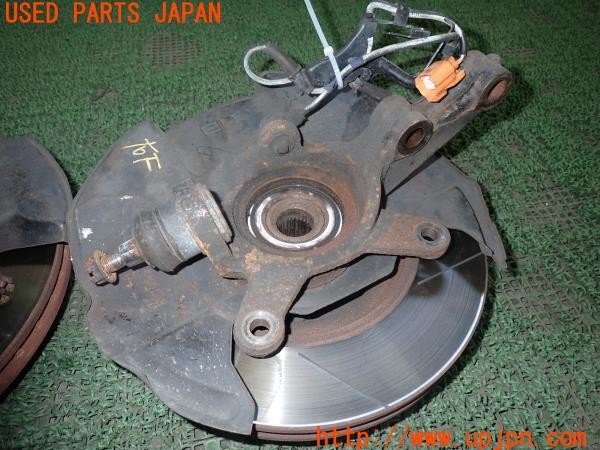 3UPJ=9234920419]シビック タイプR(EP3)前期 純正 フロントナックルハブ MEGAN RACING ボールジョイント付き 中古_3