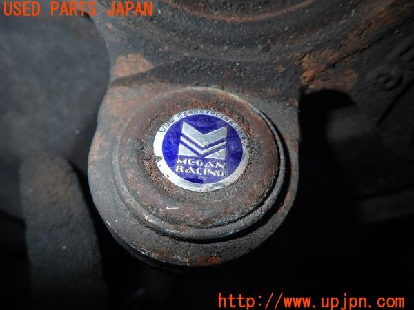 3UPJ=9234920419]シビック タイプR(EP3)前期 純正 フロントナックルハブ MEGAN RACING ボールジョイント付き 中古_5