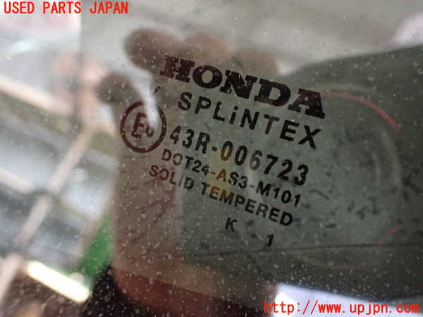 2UPJ-9234921382]シビック タイプR(EP3)左クォーターガラス 中古 SPLiNTEX M101 43R-006723_2