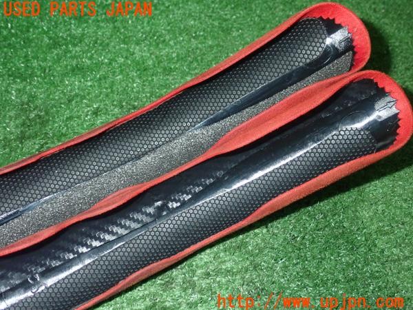 3UPJ=9234930001]BMW Z4 ロードスター(BT30 E85)前期 社外 ステアリングカバー バックスキン調 中古_3