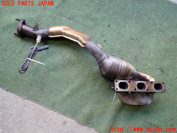 2UPJ-9234932041]BMW Z4 ロードスター(BT30)(E85)エキマニ1 触媒 マニバーター 中古_2