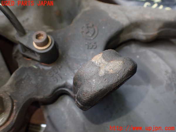 2UPJ-9234934295]BMW Z4 ロードスター(BT30)(E85)左フロントナックルハブ 中古_3