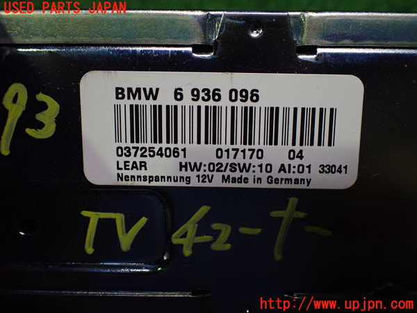 2UPJ-9234936660]BMW Z4 ロードスター(BT30)(E85)TVチューナー 中古_4