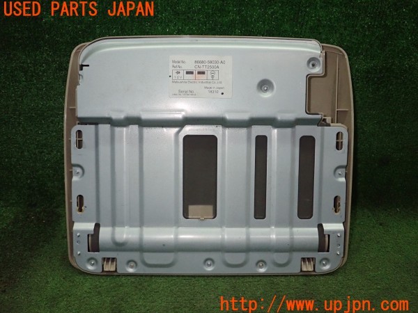 3UPJ=9234940559]アルファードハイブリッド(ATH10W)純正 86680-58030-A0 CN-TT2500A フリップダウンモニター_3