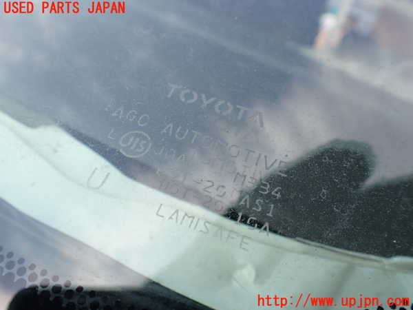 1UPJ-9234941195]アルファードハイブリッド(ATH10W)フロントガラス 中古(M334)_2