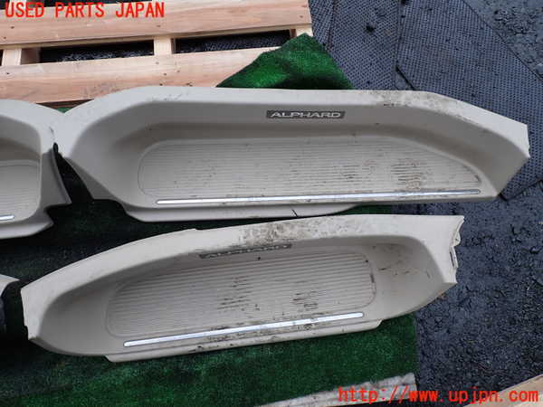 1UPJ-9234947740]アルファードハイブリッド(ATH10W)スカッフプレート 中古_3