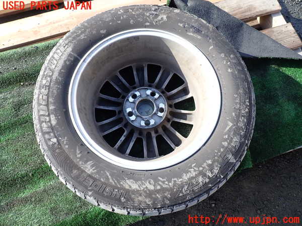 1UPJ-9234949032]アルファードハイブリッド(ATH10W)タイヤ　ホイール　1本② 205/65R16 中古_3