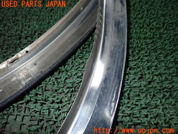 3UPJ=9234950013]セドリック ワゴン GL(WY30)純正 フェンダーアーチモール トリム 1台分 メッキ 中古_3