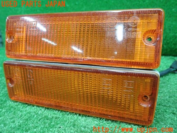 3UPJ=9234950514]セドリック ワゴン GL(WY30)純正 IKI3157 IKI3195 フロントウインカーレンズ 左右 中古_4