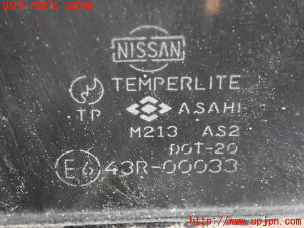 2UPJ-9234951372]セドリック ワゴン(WY30)左サイドセンターガラス 中古(43R-00033 M213)_3