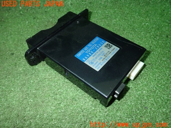 3UPJ=9234960503]アルファード(GGH20W)前期 純正ビルトイン 86980-28030 ETC車載器 中古_2