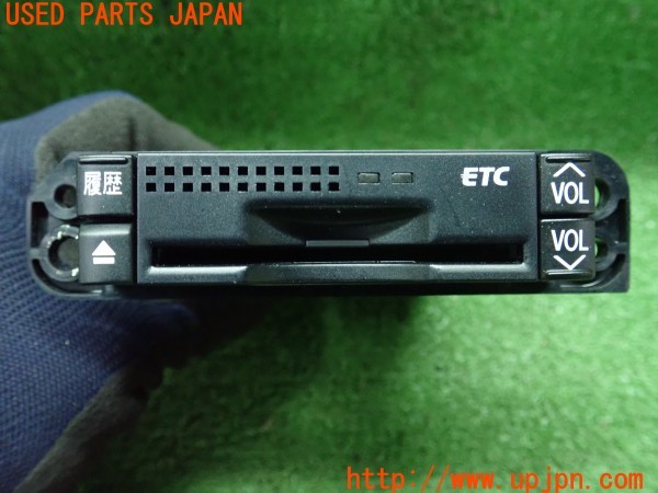 3UPJ=9234960503]アルファード(GGH20W)前期 純正ビルトイン 86980-28030 ETC車載器 中古_3