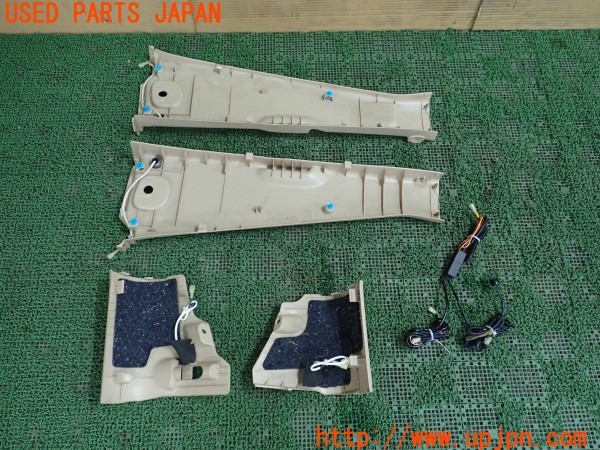 3UPJ=9234960647]アルファード(GGH20W)前期 純正 内装トリム センターピラー サイドカウルトリムボード パネル 中古_2
