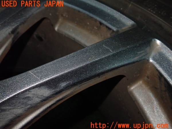 3UPJ=9234960919]アルファード(GGH20W)前期 LA STRADA TIRADO ETA ティラード イータ タイヤホイール 18×7.5J +38 PCD114..3 4穴 4本 中古_2