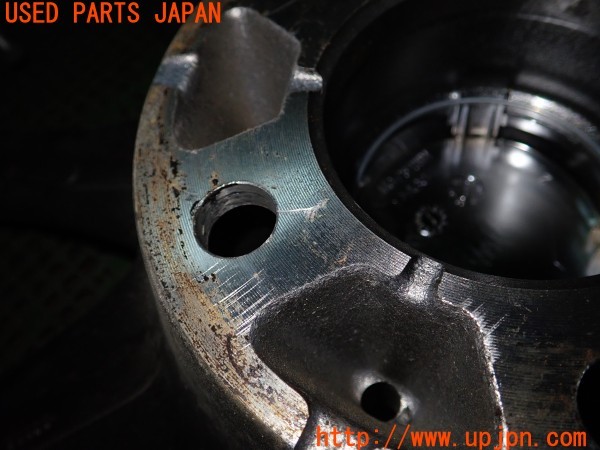 3UPJ=9234960919]アルファード(GGH20W)前期 LA STRADA TIRADO ETA ティラード イータ タイヤホイール 18×7.5J +38 PCD114..3 4穴 4本 中古_5