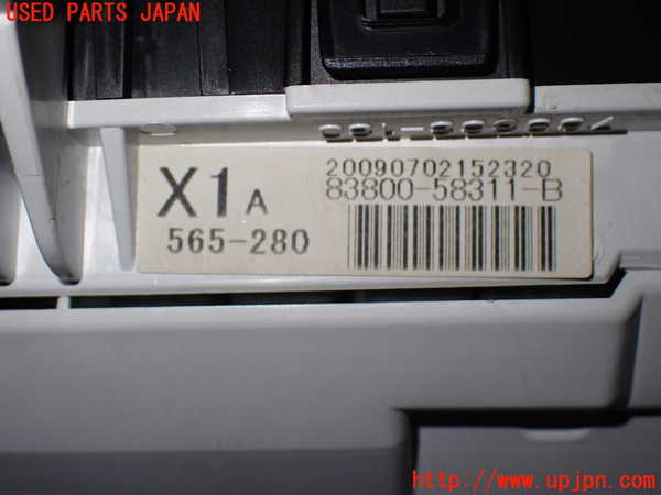 1UPJ-9234966170]アルファード(GGH20W)スピードメーター 中古_3