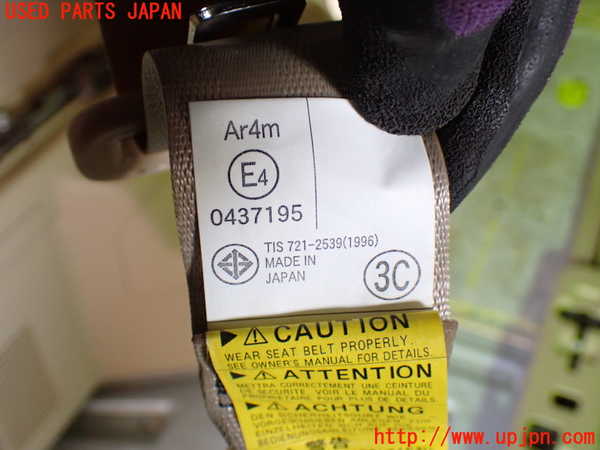 1UPJ-9234967215]アルファード(GGH20W)3列目シートベルト 中古_3