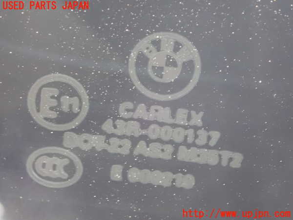 1UPJ-9234971380]BMW X3(WY20)(F25)右クォーターガラス 中古(43R-000137 M35T2)_2