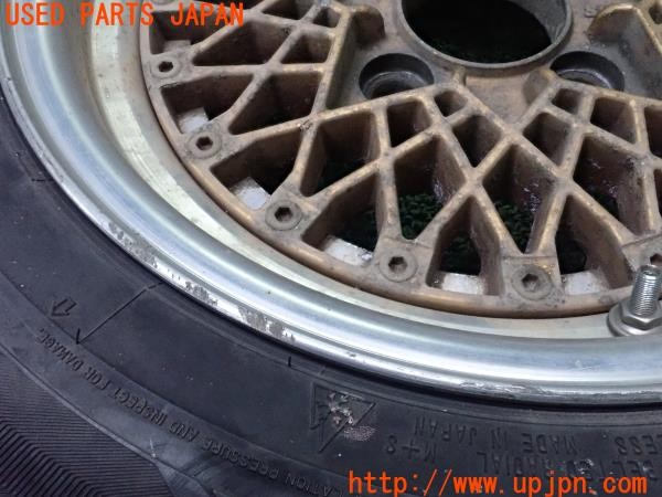 3UPJ=9234990915]サバンナRX-7 (SA22C FB3S)後期 SSR スターフォーミュラメッシュ ホイール2本① 14×5J?5.5J? +8?+9? PCD114.3 4穴 中古_5