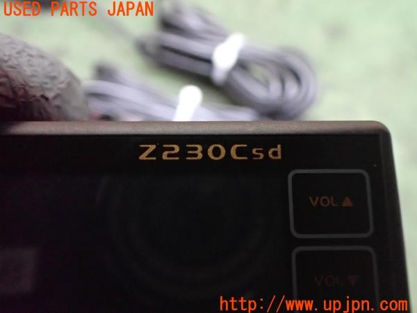 3UPJ=9235000575]スイフト XGエアロ(ZC71S 4型)Yupiteru ユピテル Z230Csd レーダー探知機 中古_4