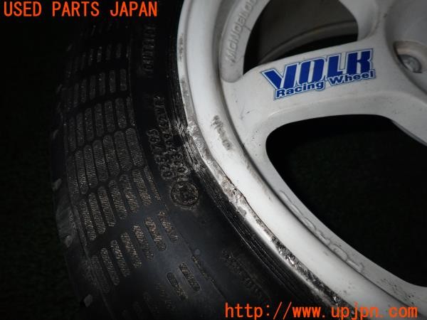 3UPJ=9235000961]スイフト XGエアロ(ZC71S 4型)RAYS レイズ VOLK RACING TE37 ホイール 15×6.5JJ +39 PCD100 4穴 1本 中古_4