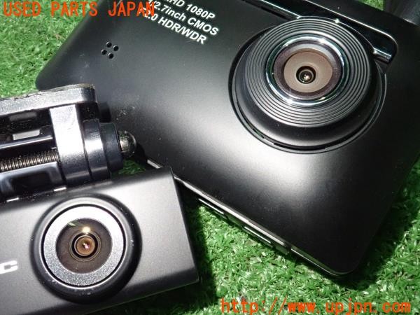 3UPJ=9235010580]BMW ミニ(MINI)クーパーD(XT15M F55)前期 COMTEC コムテック ZDR-015 ドライブレコーダー 駐車監視 前後2カメラ 中古_3