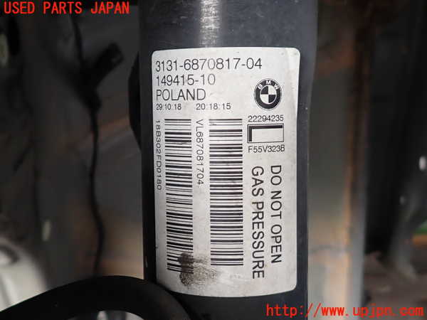 2UPJ-9235015025]BMW ミニ(MINI)クーパーD(XT15M)(F55)左フロントストラット 中古_2