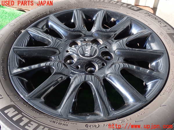 2UPJ-9235019033]BMW ミニ(MINI)クーパーD(XT15M)(F55)タイヤ　ホイール　1本③ 195/55R16 中古_4