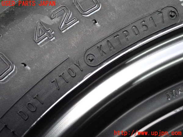 2UPJ-9235029601]エクストレイル(T32)スペアタイヤ1 T155/90D17 中古_3