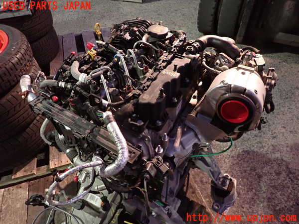 2UPJ-9235032010]ジャガー・XE(JA2NA)エンジン 204DT 中古_2