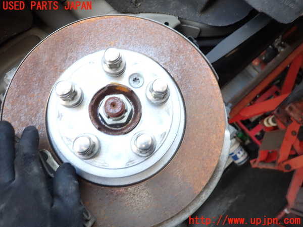 2UPJ-9235034300]ジャガー・XE(JA2NA)右リアナックルハブ 中古_2