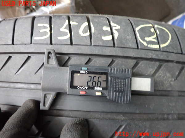 2UPJ-9235039042]ジャガー・XE(JA2NA)タイヤ　ホイール　1本② 225/45R18 中古_3