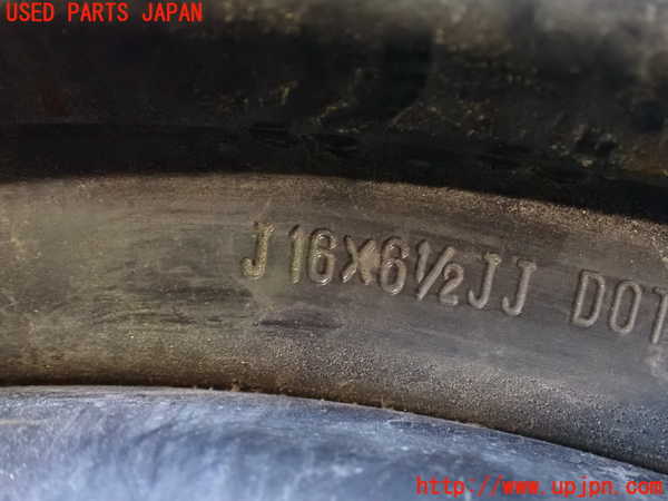 2UPJ-9235049032]日産リーフ(ZE1)タイヤ　ホイール　1本② 205/55R16 中古_3