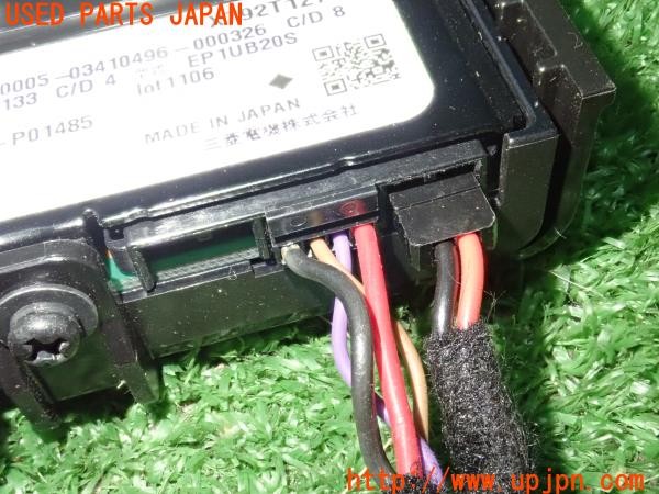 3UPJ=9235050503]ボルボ XC40 B4 AWD Rデザイン(XB420TXCM)純正 三菱電機 ミツビシ EP1UB20S X792T12774 ETC車載器 ETC2.0 中古_4