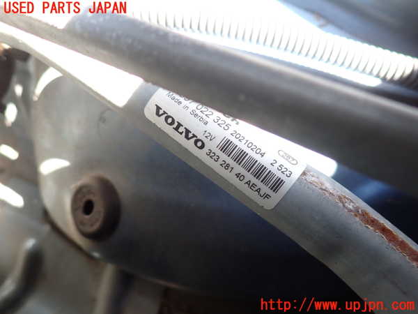 2UPJ-9235056770]ボルボ・XC40(XB420TXCM)フロントワイパーモーター 中古_3