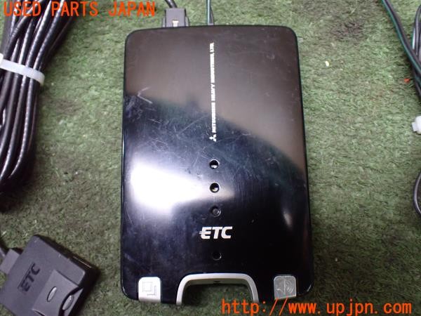 3UPJ=9235060503]デリカ スペースギア シャモニー(PD6W)後期 ミツビシ 三菱重工業 MOBE-500 ETC車載器 中古_3