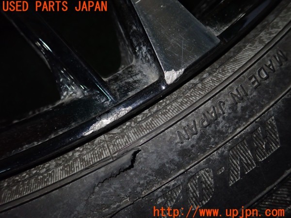 3UPJ=9235070921]ヴェルファイア ハイブリッド(AYH30W)Weds ウェッズ クレンツェ ウィーバル ホイール① 20×8.5J +35 PCD114.3 5穴 2本 中古_3