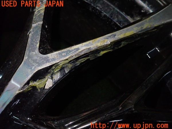 3UPJ=9235070962]ヴェルファイア ハイブリッド(AYH30W)Weds ウェッズ クレンツェ ウィーバル ホイール② 20×8.5J +35 PCD114.3 5穴 2本 中古_3