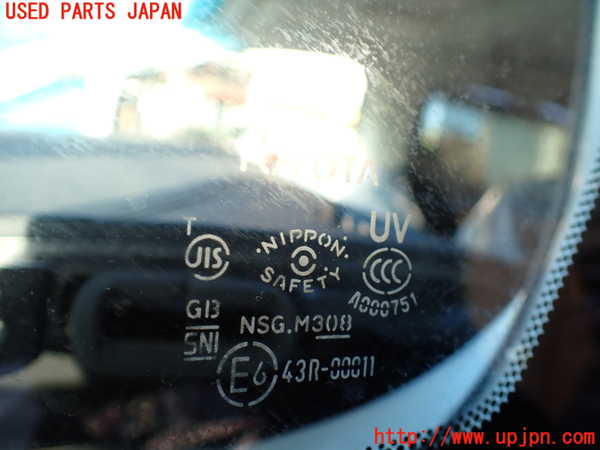1UPJ-9235071202]ヴェルファイアハイブリッド(AYH30W)左フロント三角窓ガラス 中古_3