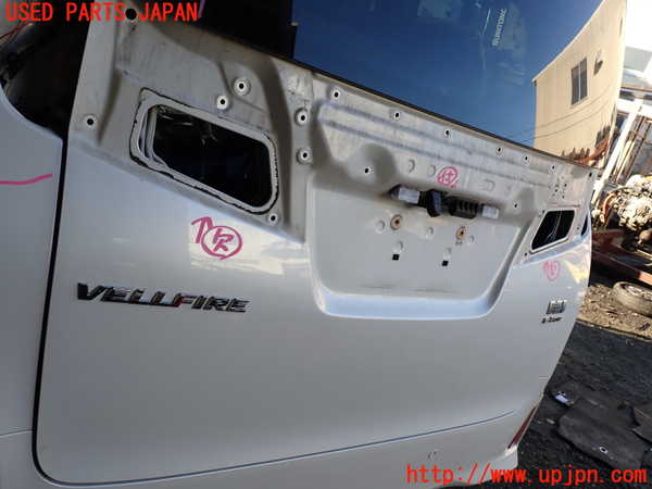 1UPJ-9235071566]ヴェルファイアハイブリッド(AYH30W)バックドア リアゲート ハッチ 中古_2