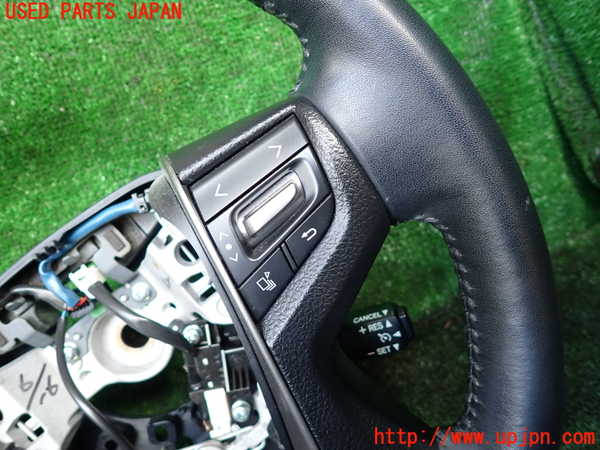 1UPJ-9235077855]ヴェルファイアハイブリッド(AYH30W)ステアリングホイール 中古_2