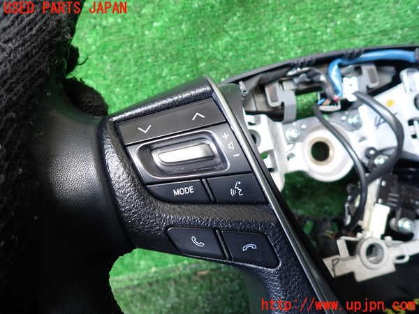 1UPJ-9235077855]ヴェルファイアハイブリッド(AYH30W)ステアリングホイール 中古_3