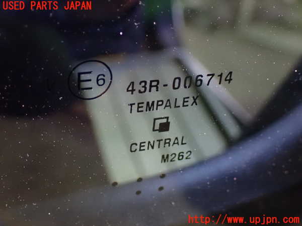 1UPJ-9235081382]セレナ(GC27)左クォーターガラス 中古_2
