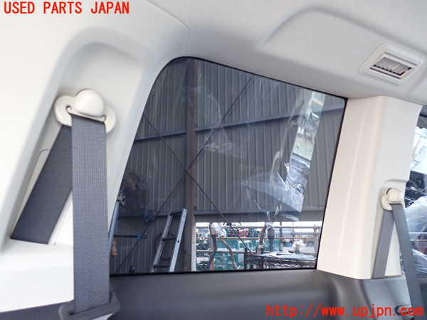 1UPJ-9235091382]ステップワゴン(RK1)左クォーターガラス 中古 AGC M2L3 43R-007953_2