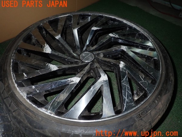 3UPJ=9235110962]ハリアー(MXUA80)LOXARNY IGREK ロクサーニ イグレック ホイール 21×9J +38 PCD114.3 5穴 2本 難有 中古_2