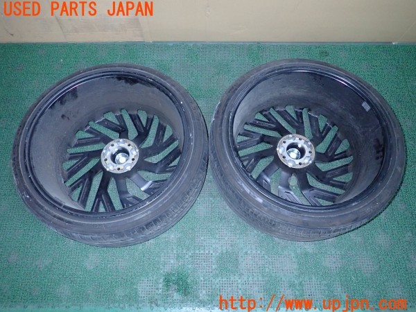 3UPJ=9235110962]ハリアー(MXUA80)LOXARNY IGREK ロクサーニ イグレック ホイール 21×9J +38 PCD114.3 5穴 2本 難有 中古_5