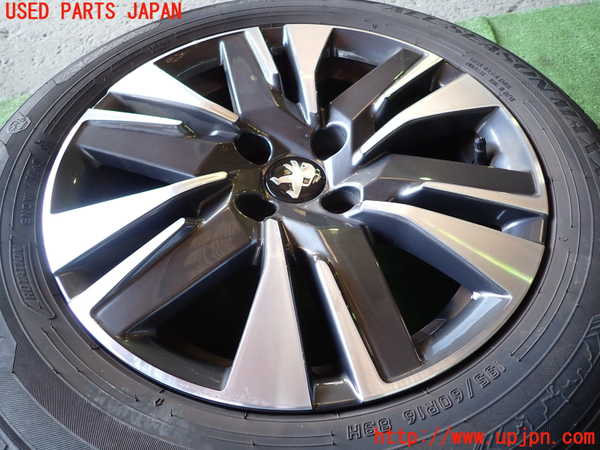 1UPJ-9235139033]プジョー・2008(A94HN01)タイヤ　ホイール　1本③ 195/60R16 中古_4