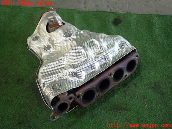 1UPJ-9235142041]レクサス・ES300h(AXZH10)エキマニ1 触媒 マニバーター 中古_3