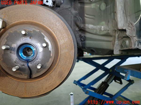 1UPJ-9235144295]レクサス・ES300h(AXZH10)左フロントナックルハブ 中古_3