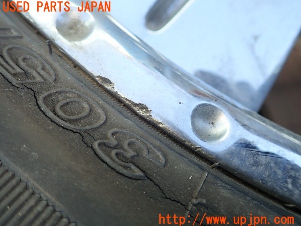 3UPJ=9235160923]リンカーン ナビゲーター(型式不明)BUDDY BOND バディボンド BONE EVO ホイール 22×9.5JJ +35 PCD135/139.7 6穴 4本 中古_4